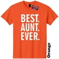 thumbnail image 1 of Best Aunt Ever Mothers Day Baby Shower Niece Nephew T Shirt The Twisted Donut, 1 of 5
