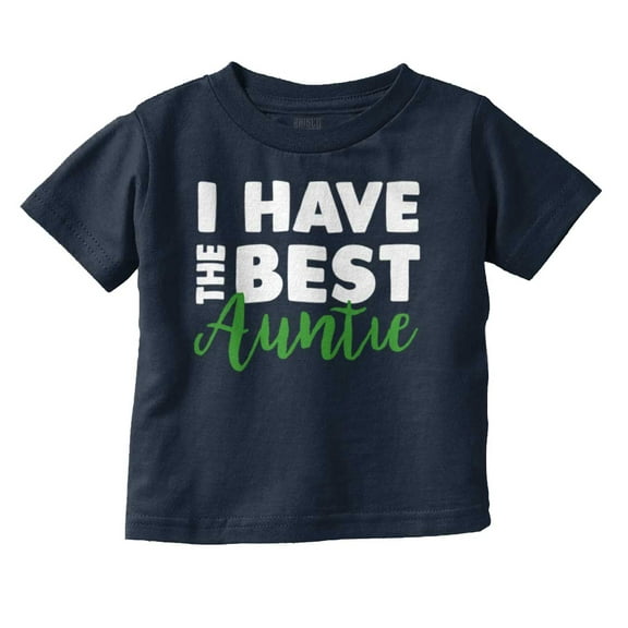Best Auntie Cute Favorite Aunt Niece Toddler Boy Girl T Shirt Infant Toddler Brisco Brands 6M