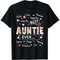 thumbnail image 1 of Best Auntie Ever T-Shirt Funny First Time Aunt Mothers Day T-Shirt, 1 of 3