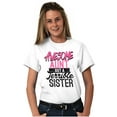 thumbnail image 1 of Best Awesome Crazy Sister Cute Funny Women's Graphic T Shirt Tees Brisco Brands X, 1 of 6