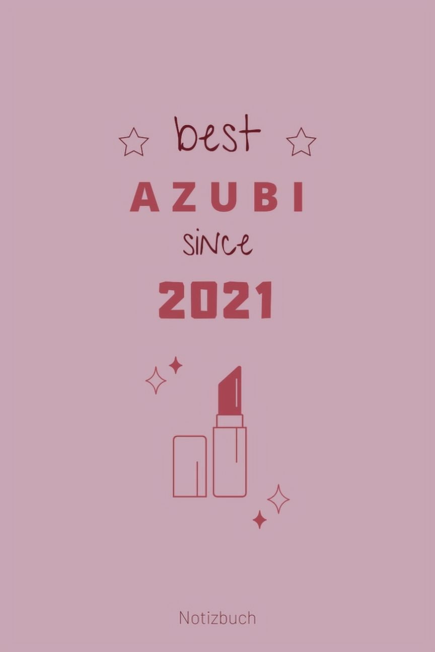 Best Azubi Since 2021 Notizbuch liniertes Notizbuch A5 mit Spruch