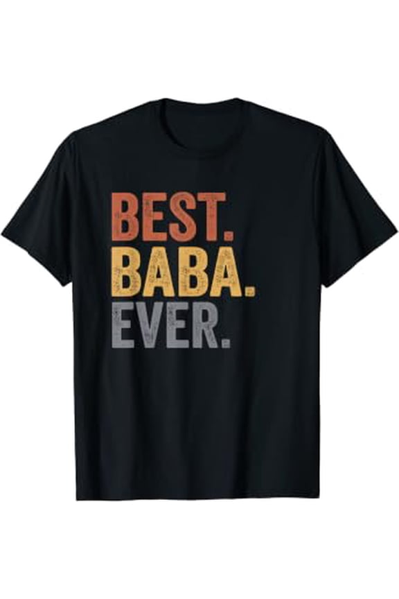 Best Baba Ever Gifts From Grandkids Baba Father's Day T-Shirt, Unisex T-Shirt