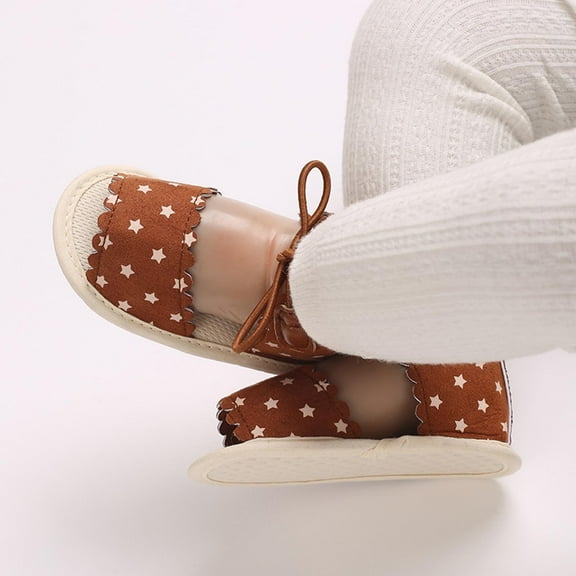 Best Baby Shoes For New Walkers Baby Summer New Toddler Sandals Outside Wear Non-Slip Breathable Sweat Proof Infant Sandals Newborn Baby Girl Shoes