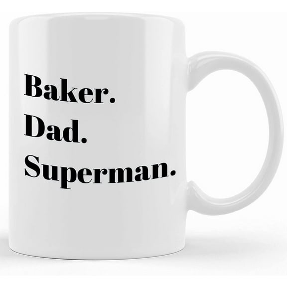 Best Baker Mug Thank You Gift For Baker Dad Mug, Baking King Gift, Fun Gift For Baker Men, Patissier Gift, Pastry Chef Gift,patisserie Mug, Ceramic Novelty Coffee Mug, Tea Cup, Gift Pres