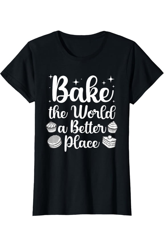 Best Baking Design For Men Women Pastry Chef Baker Baking T-ShirtMen and women, Black T-shirt, size: Extra large