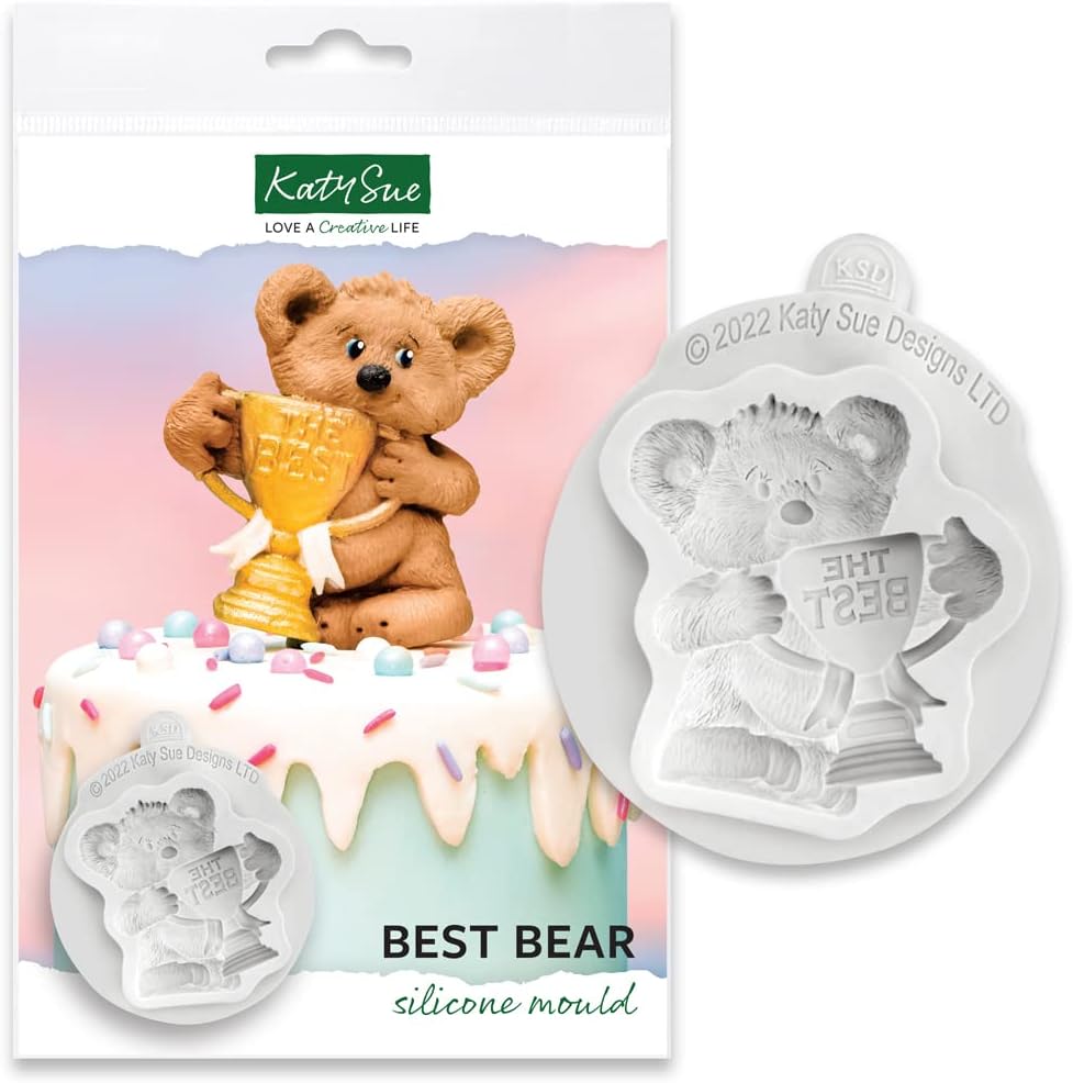 Best Bear Silicone Mold for Cake, Cookie Decorating, & Craft. A Bear