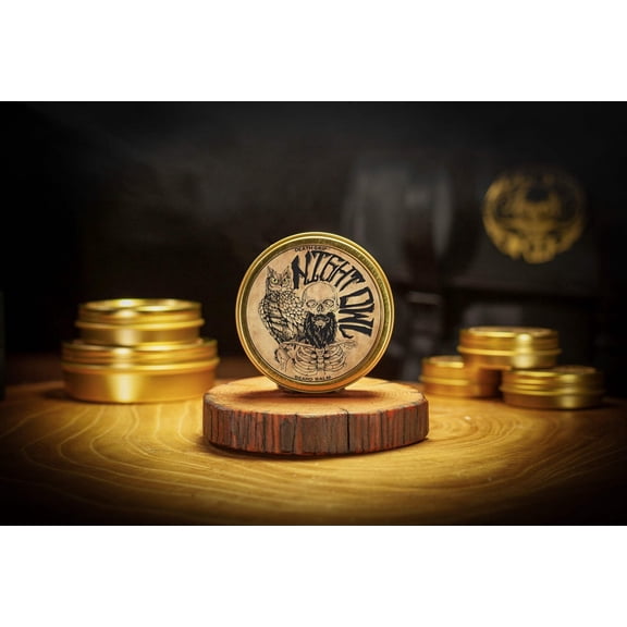 Death Grip Night Owl Citrus Scented Beard Balm, 2 oz