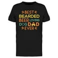 thumbnail image 1 of Best Bearded Beer Loving Dad T-Shirt Men -Image by Shutterstock, Male Large, 1 of 2