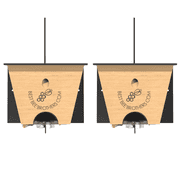 Best Bee Brothers Carpenter Bee Turbo Trap 2.0 with Bee Vault 2, Outdoor, Black Roof, Trap, Pair