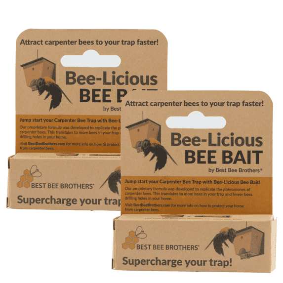 Best Bee Brothers Outdoor Carpenter Bees Pheromone Bait, 2 Count