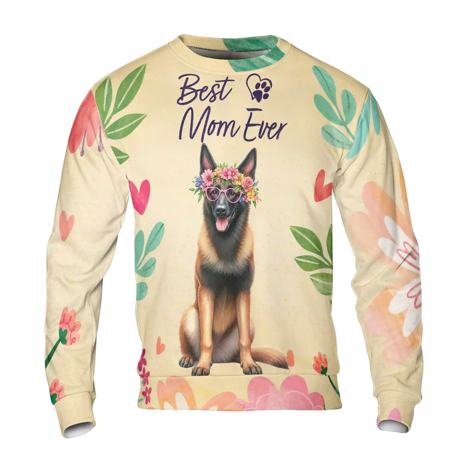 Best Belgian Malinois Mom Ever Happy Mother's Day All Over Print 3D ...