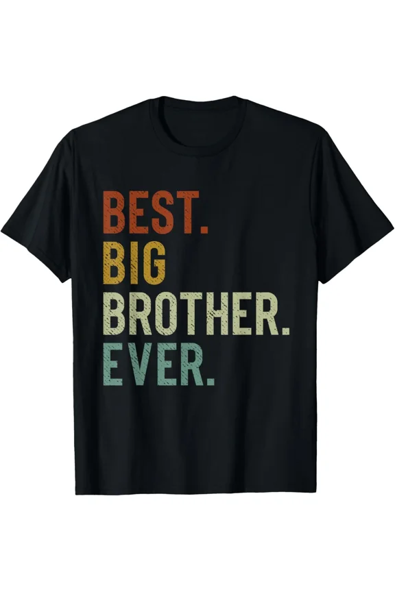 Best Big Brother 2023 Cool Retro Big Bro Unisex T-Shirt up to size 5XL