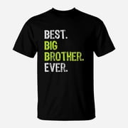 Best Big Brother Bro Ever Older Sibling TShirt