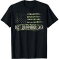 thumbnail image 1 of Best Big Brother Ever Camo American Flag Father'S Day T-Shirt Unisex S-5XL Hot Trending Shirt, Vintage Birthday Gift, 1 of 2