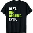 thumbnail image 1 of Best Big Brother Ever Teenager Older Sibling for Boys Short Sleeve T-Shirt, 1 of 5