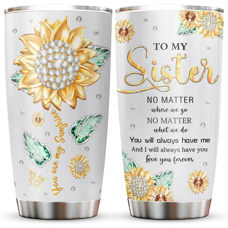 Best Big/Little Sister Gifts from Sisters Tumblers 20oz - Cool