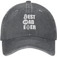 Best Bitcoin Dad Ever Baseball Cap Fashion Dad Hat Men Women Sunhat