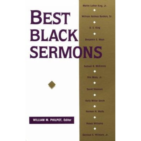 Pre-Owned Best Black Sermons (Paperback) 0817005331 9780817005337
