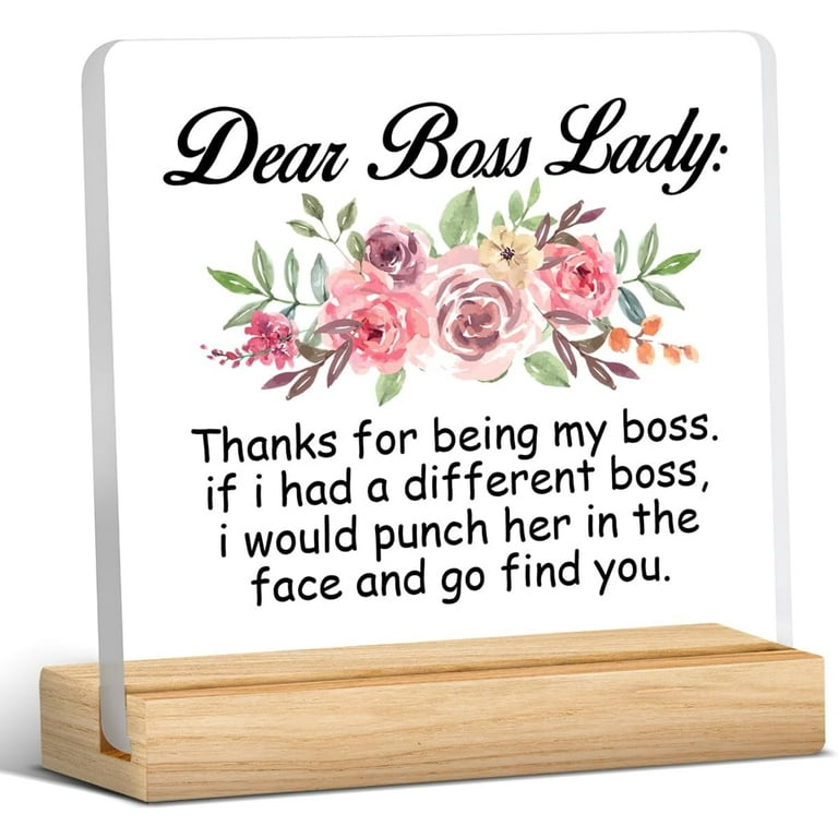 Best Boss Lady Gifts for Women, Thank You Gifts for Boss Lady
