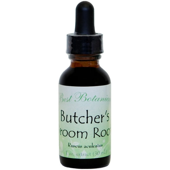 Best Botanicals Butcher's Broom Root Extract 1 oz.