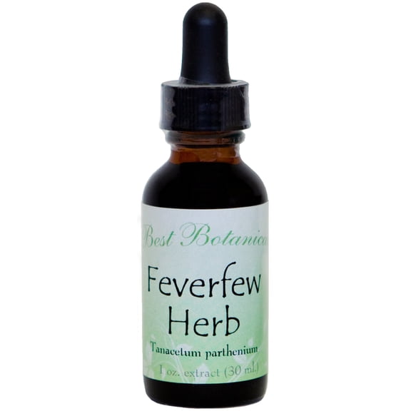 Best Botanicals Feverfew Herb Extract 1 oz.