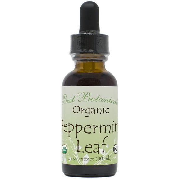 Best Botanicals Organic Peppermint Leaf Extract 1 oz.