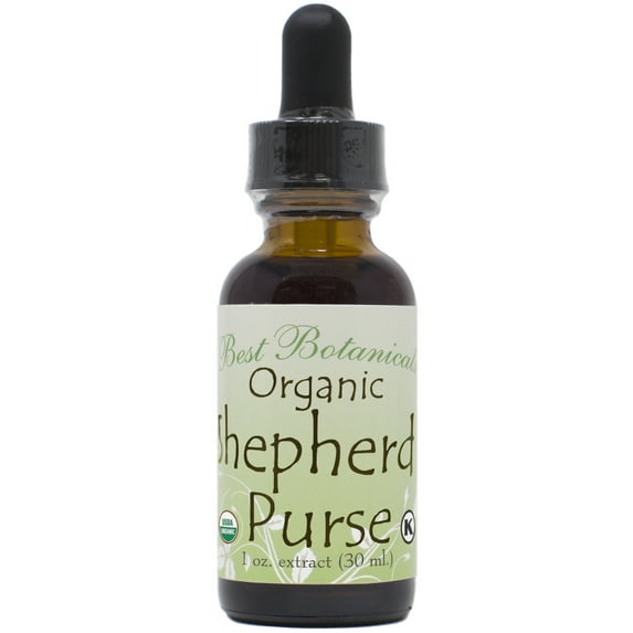 Best Botanicals Organic Shepherd's Purse Extract 1 oz.