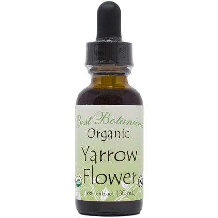Best Botanicals Organic Yarrow Flower Extract 1 oz.