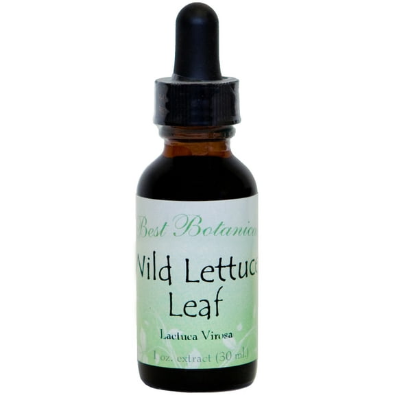 Best Botanicals Wild Lettuce Leaf Extract 1 oz.