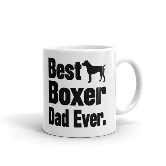 Best Boxer Dad Ever Dog Lover Gifts Pet Owner Cup Gift Coffee Tea ...