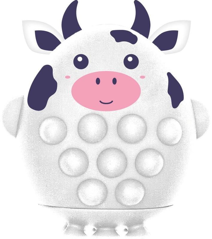 Best Brands Everyday Cow Pop'n Stick 'Em Pals for Kids Ages 4+.