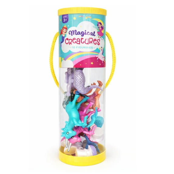 Unicorn and Fairy Toy Set 10 Pack – Magical Creatures Figurines, Colorful Fantasy Playset, Mini Unicorns & Fairies for Kids Ages 3+