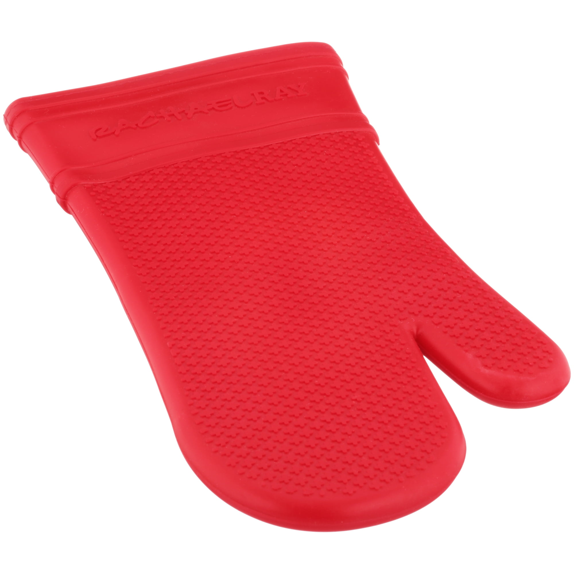 Rachael Ray Oven mitts Red - Red Silicone Lined Oven Mitt - Yahoo Shopping
