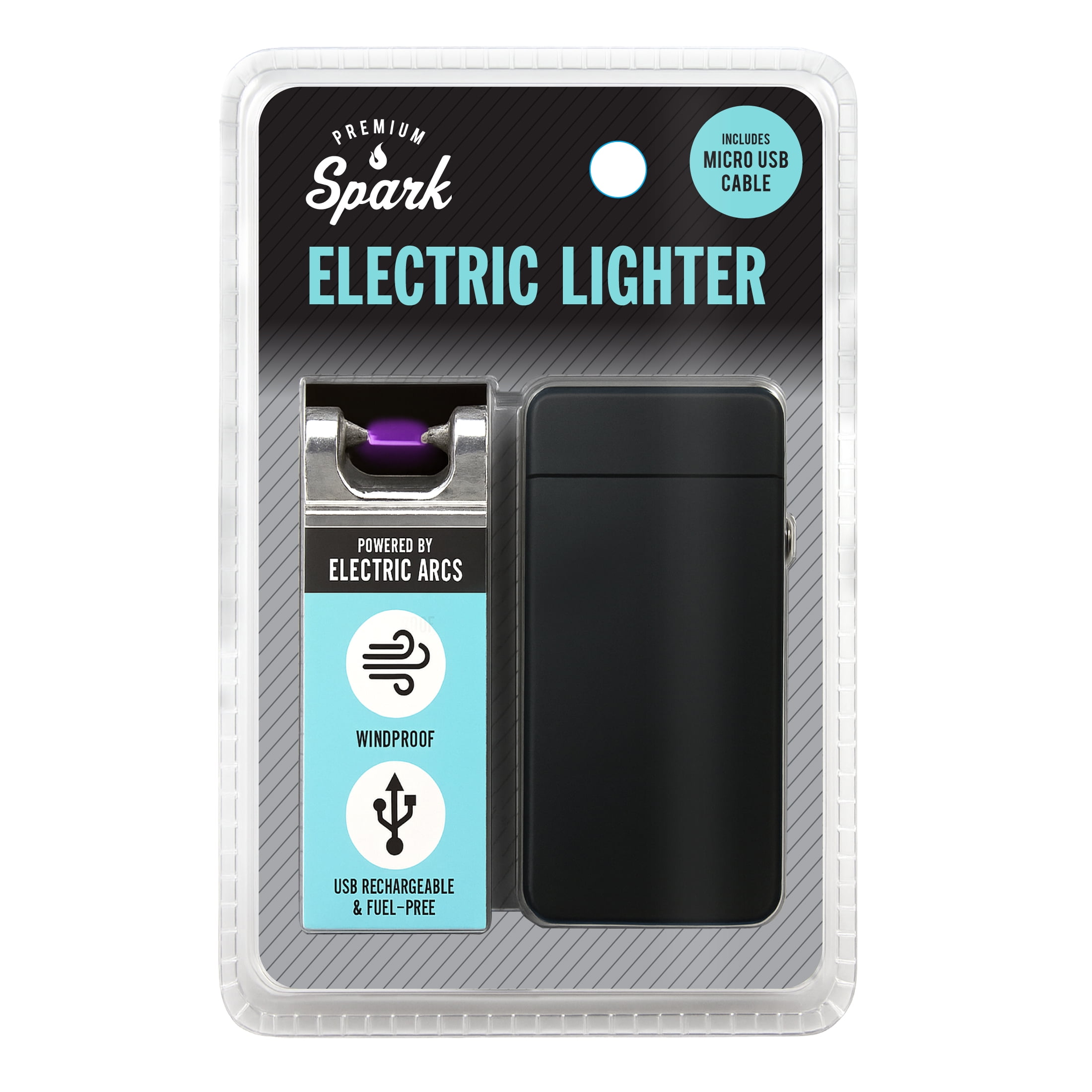 spark cigarette lighter Best Brands Spark Electric Lighter Black