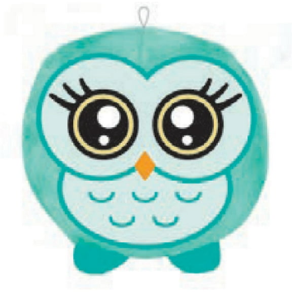Best Brands Sparkle Fuzzy Owl Squishy Hair Cord Set for Kids Ages 3 and up.