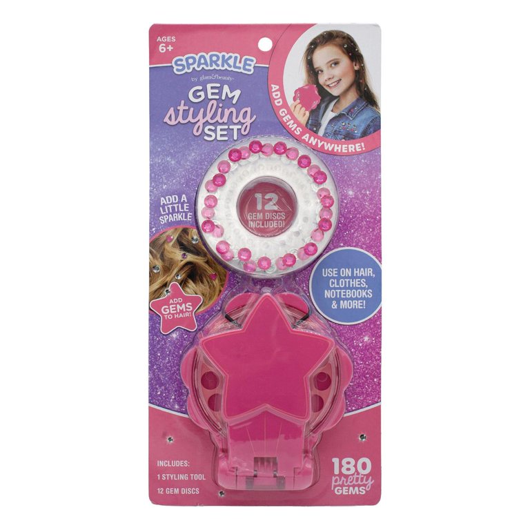 Best Brands Sparkle Hair Gem Set for Kids Ages 6+ 