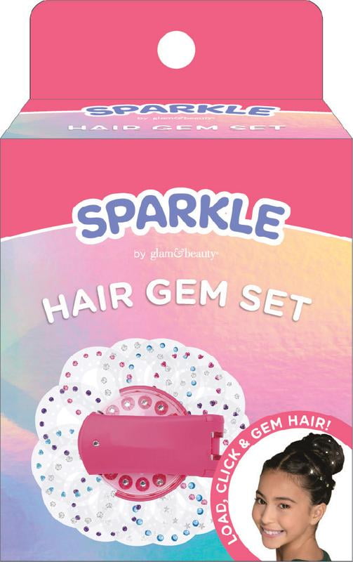 Best Brands Sparkle Hair Gem Set for Kids Ages 6+