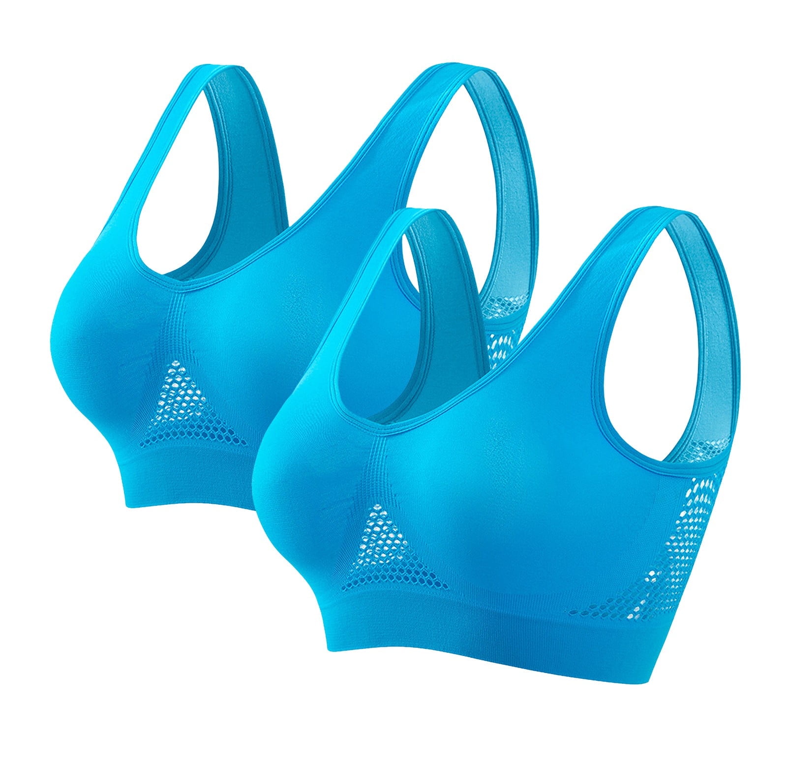 Best Bras for Sagging Breasts,Women Seamless Sports Bra Wirefree Yoga ...