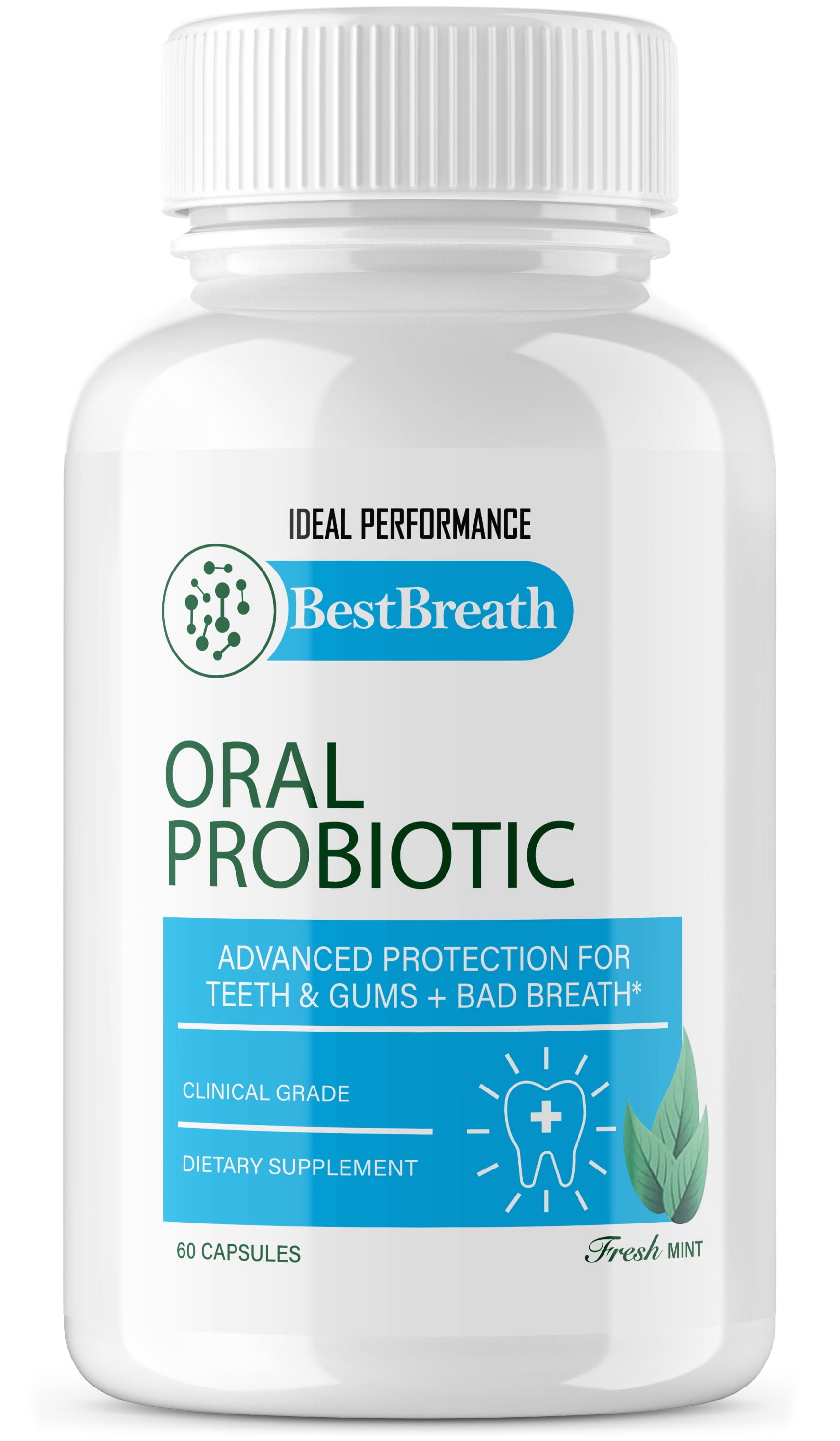 Best Probiotic For Teeth And Gums Best Breath - Advanced Oral Probiotics Formula for Healthy Teeth and