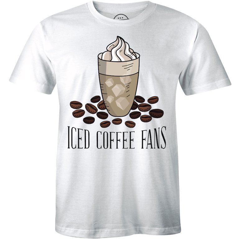 Best Brewed Iced Coffee Fans - for Coffee Lover Gift Men's T-Shirt 
