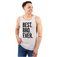 thumbnail image 1 of Best Bro Ever Brother Relative Family Tank Top Sleeveless Tee Men Brisco Brands M, 1 of 6