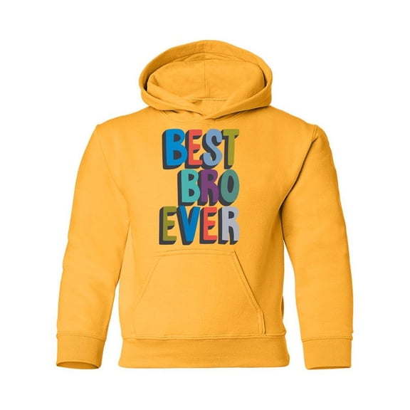 Best Bro Ever Hoodie Juniors -Image by Shutterstock,  Small