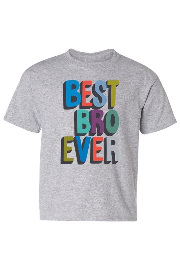 Best Bro Ever T-Shirt Juniors -Image by Shutterstock,  x-Small