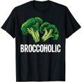thumbnail image 1 of Best Broccoli For Men Women Broccoholic Vegan Vegetarian T-Shirt, 1 of 4
