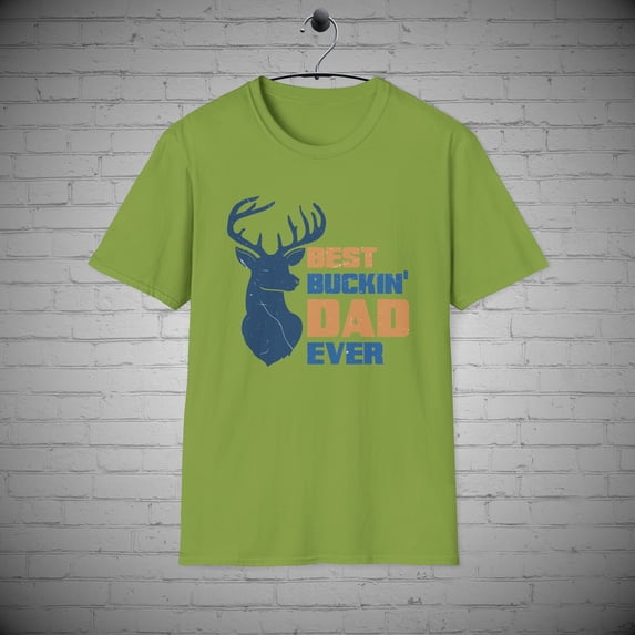 Best Buckin' Dad Ever T-shirt, Hunting Deer Shirt, Father's Day Gift