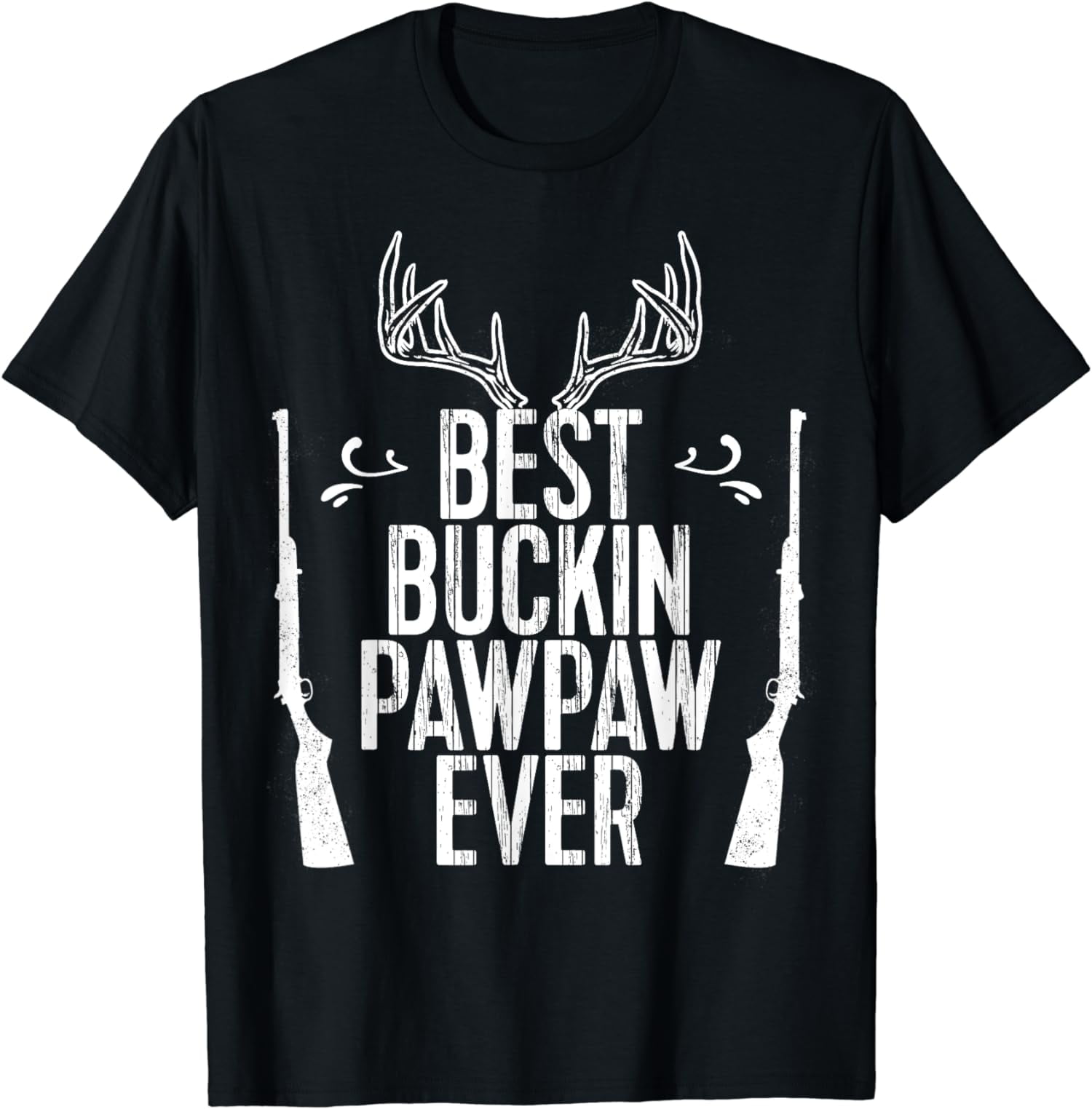 Best Buckin Pawpaw Ever Hunting Fathers Day Gift TShirt