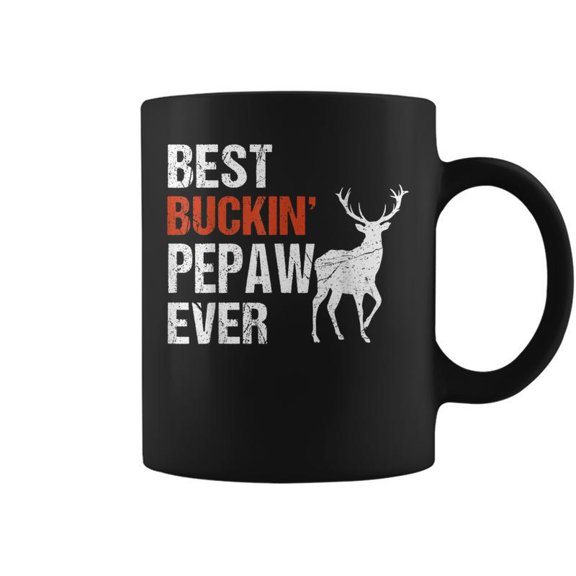 Best Buckin Pepaw Ever Deer Hunters Gift For Mens Coffee Mugs