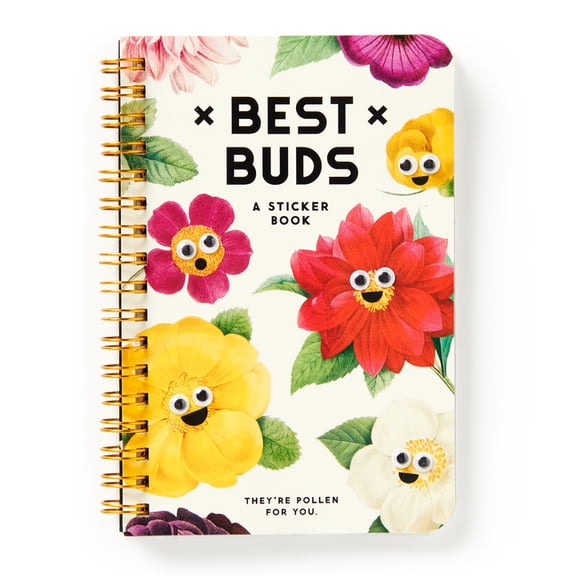 A Brass Monkey Sticker Book Best Buds Googly Sticker Book, (Paperback)