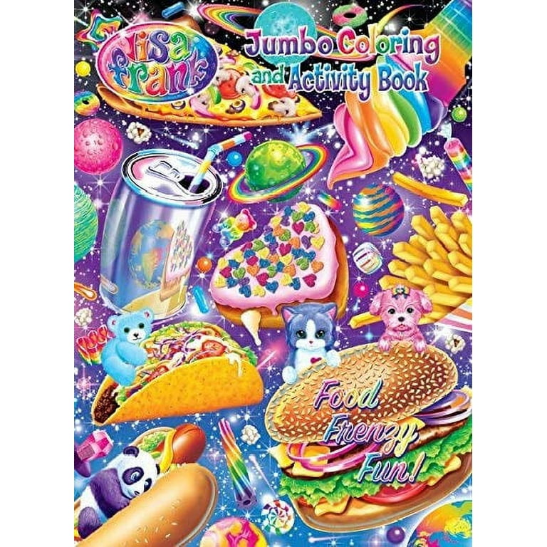 Lisa Frank Jumbo Coloring & Activity Book - Best Buds: Kappa Books  Publishers: 9781559931748: : Books