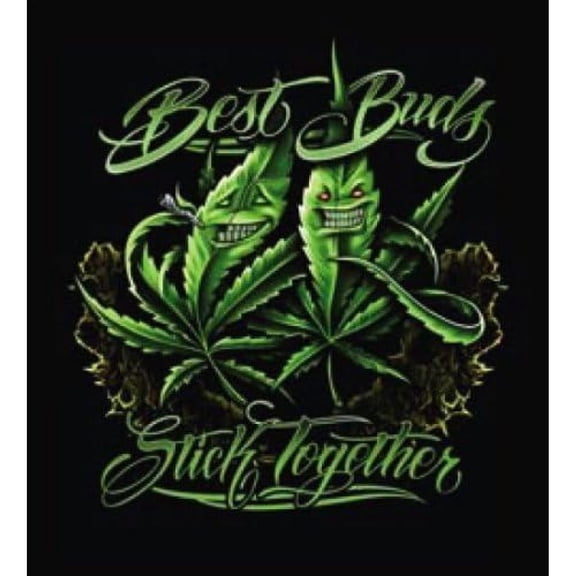 Best Buds Stick 79" x 95" Luxury Plush Signature Series Blanket